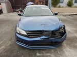 2018 Volkswagen Jetta S Blue vin: 3VW2B7AJ7JM236319