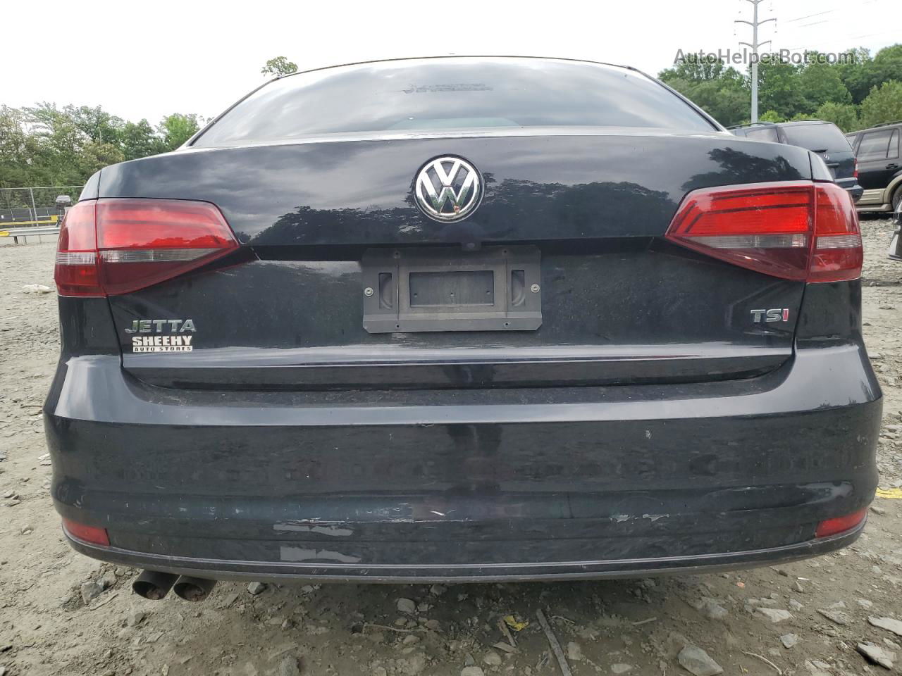 2018 Volkswagen Jetta S Black vin: 3VW2B7AJ7JM237423