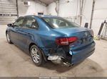 2018 Volkswagen Jetta 1.4t S Blue vin: 3VW2B7AJ7JM259485