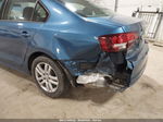 2018 Volkswagen Jetta 1.4t S Blue vin: 3VW2B7AJ7JM259485