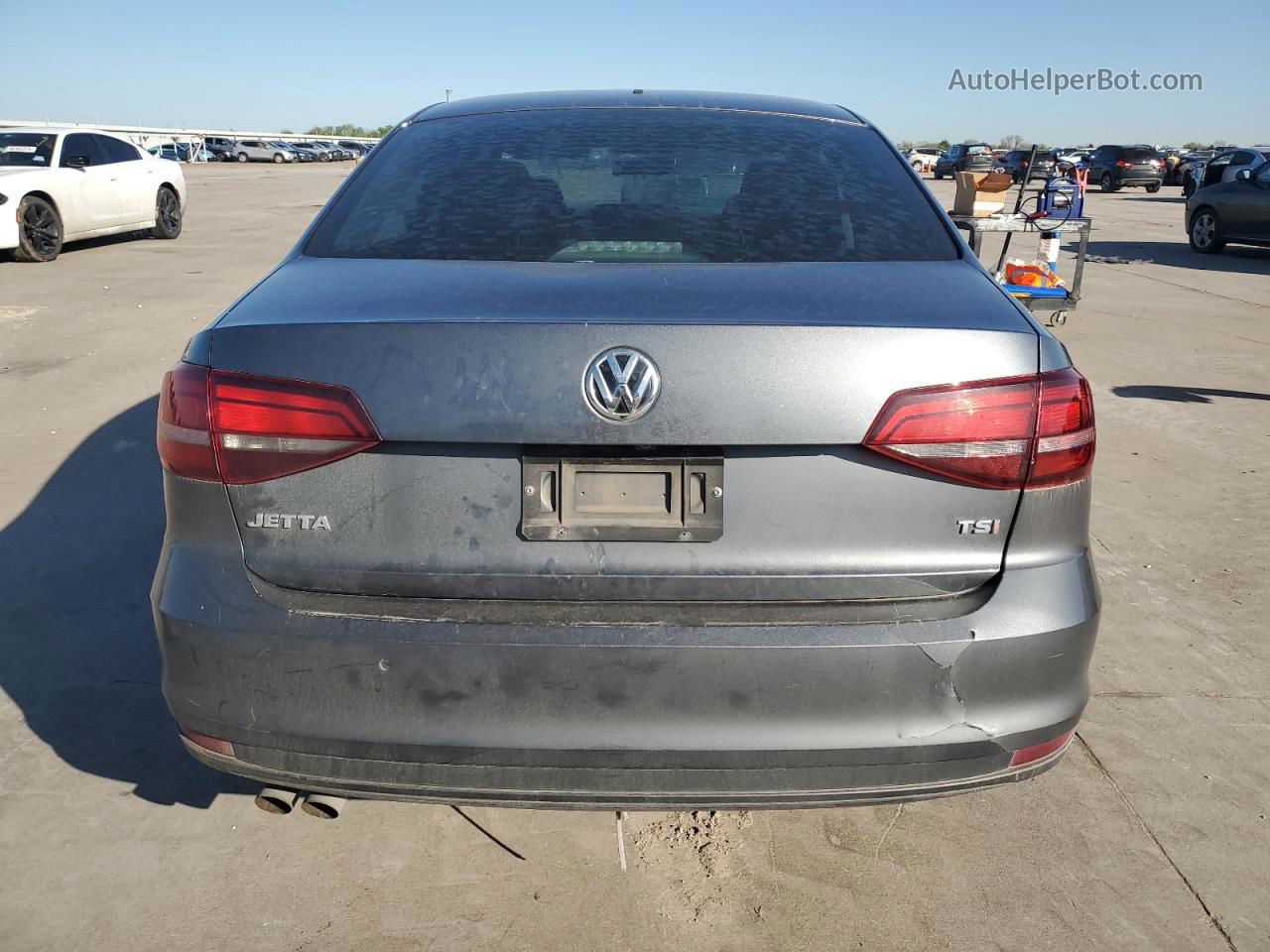 2017 Volkswagen Jetta S Gray vin: 3VW2B7AJ8HM213562