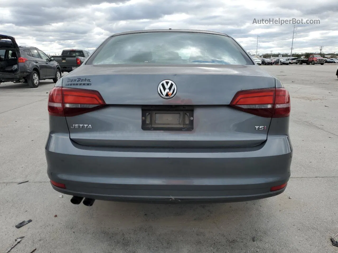 2017 Volkswagen Jetta S Gray vin: 3VW2B7AJ8HM265774