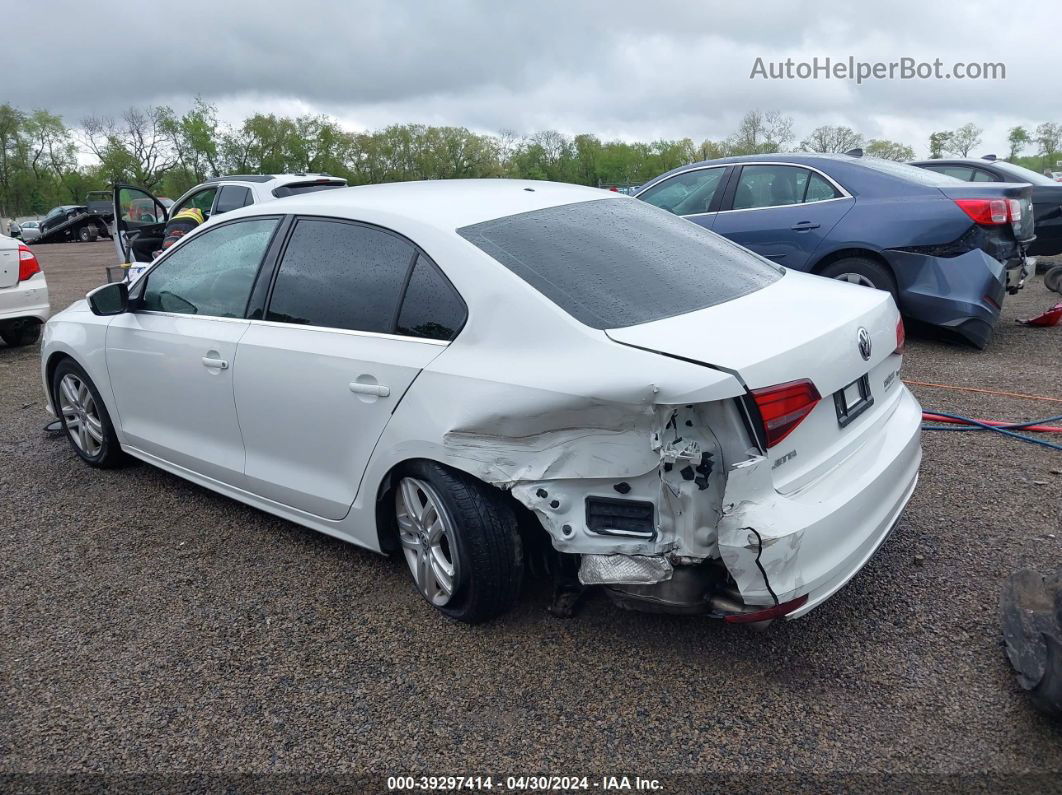 2017 Volkswagen Jetta 1.4t S White vin: 3VW2B7AJ8HM284521