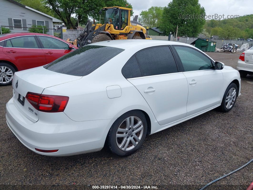 2017 Volkswagen Jetta 1.4t S White vin: 3VW2B7AJ8HM284521