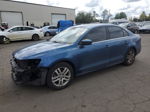 2017 Volkswagen Jetta S Blue vin: 3VW2B7AJ8HM302113