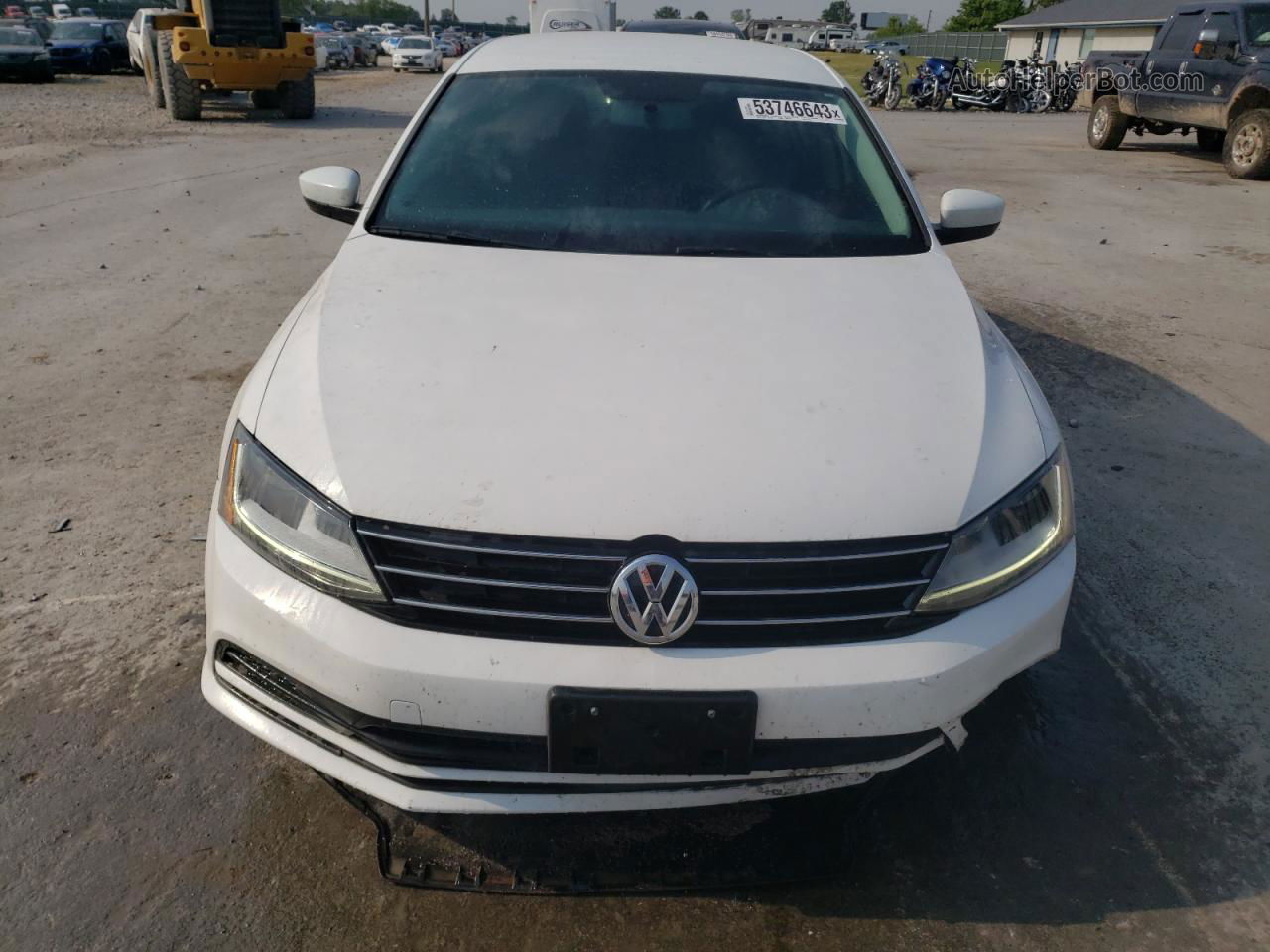 2017 Volkswagen Jetta S White vin: 3VW2B7AJ8HM310132