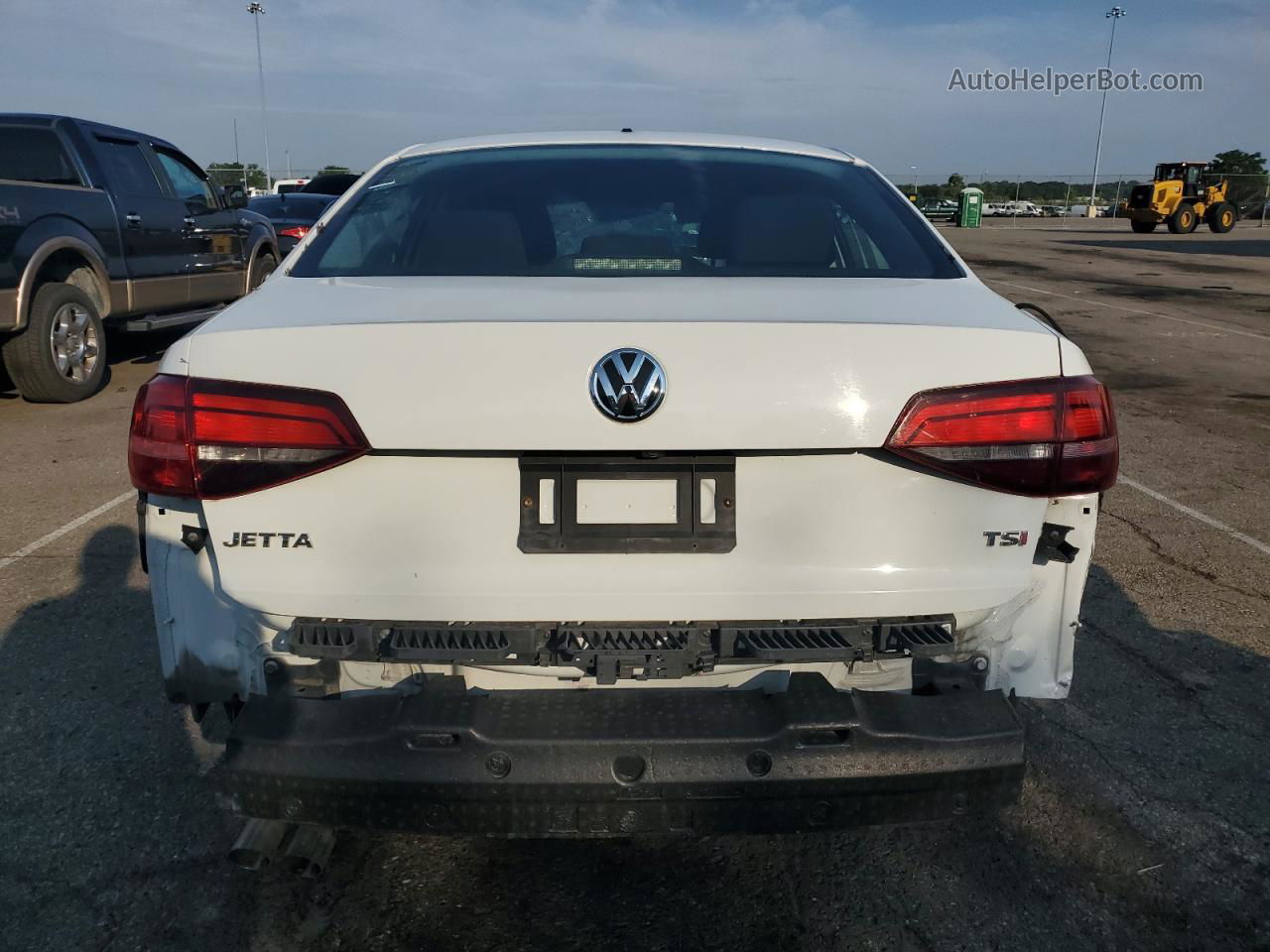 2017 Volkswagen Jetta S Белый vin: 3VW2B7AJ8HM349822