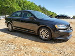 2017 Volkswagen Jetta S Black vin: 3VW2B7AJ8HM359301