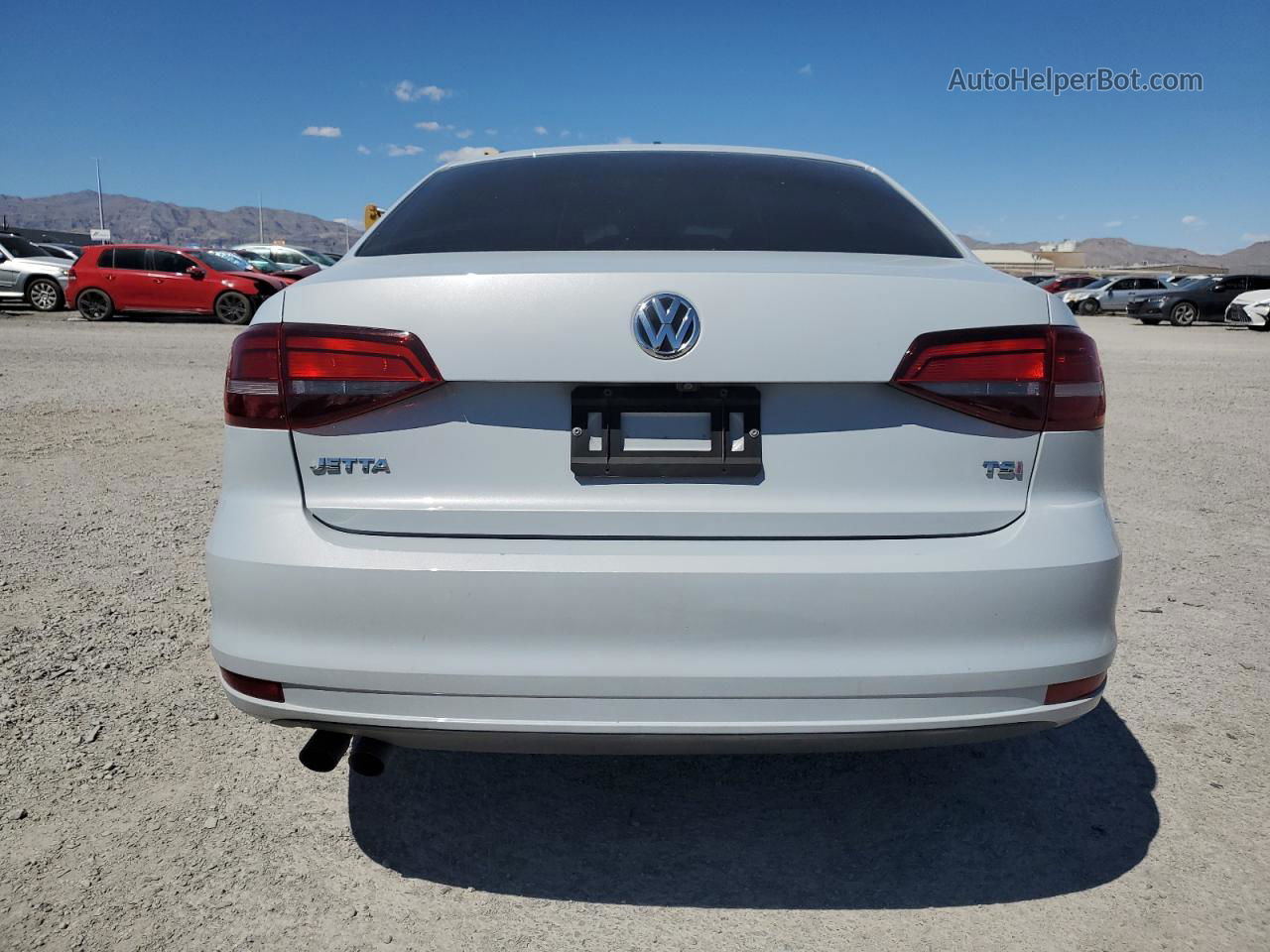 2017 Volkswagen Jetta S Silver vin: 3VW2B7AJ8HM363882