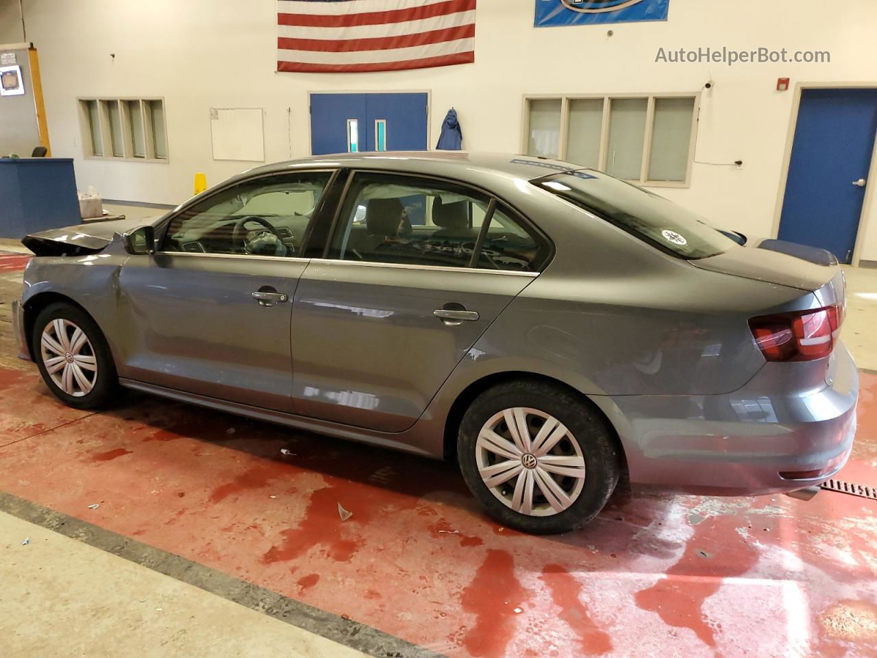 2017 Volkswagen Jetta S Угольный vin: 3VW2B7AJ8HM384358