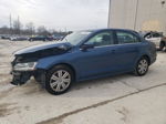 2017 Volkswagen Jetta S Blue vin: 3VW2B7AJ8HM407685