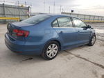 2017 Volkswagen Jetta S Blue vin: 3VW2B7AJ8HM407685