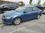 2018 Volkswagen Jetta S Blue vin: 3VW2B7AJ8JM232618