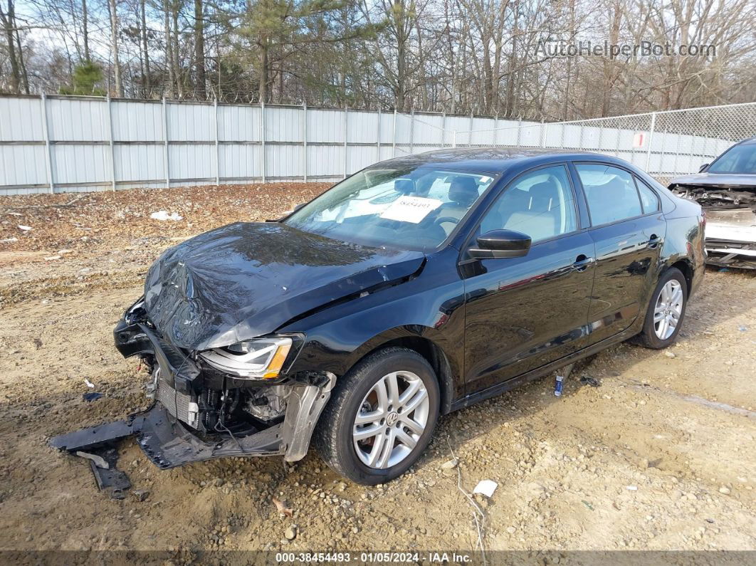 2018 Volkswagen Jetta 1.4t S Black vin: 3VW2B7AJ8JM240962