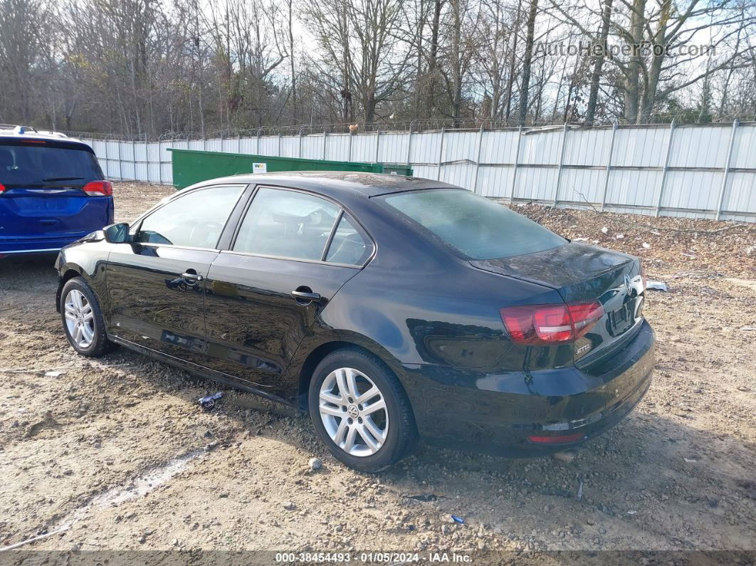 2018 Volkswagen Jetta 1.4t S Black vin: 3VW2B7AJ8JM240962