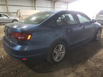 2018 Volkswagen Jetta S Blue vin: 3VW2B7AJ8JM250472