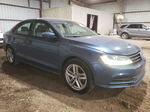 2018 Volkswagen Jetta S Blue vin: 3VW2B7AJ8JM250472