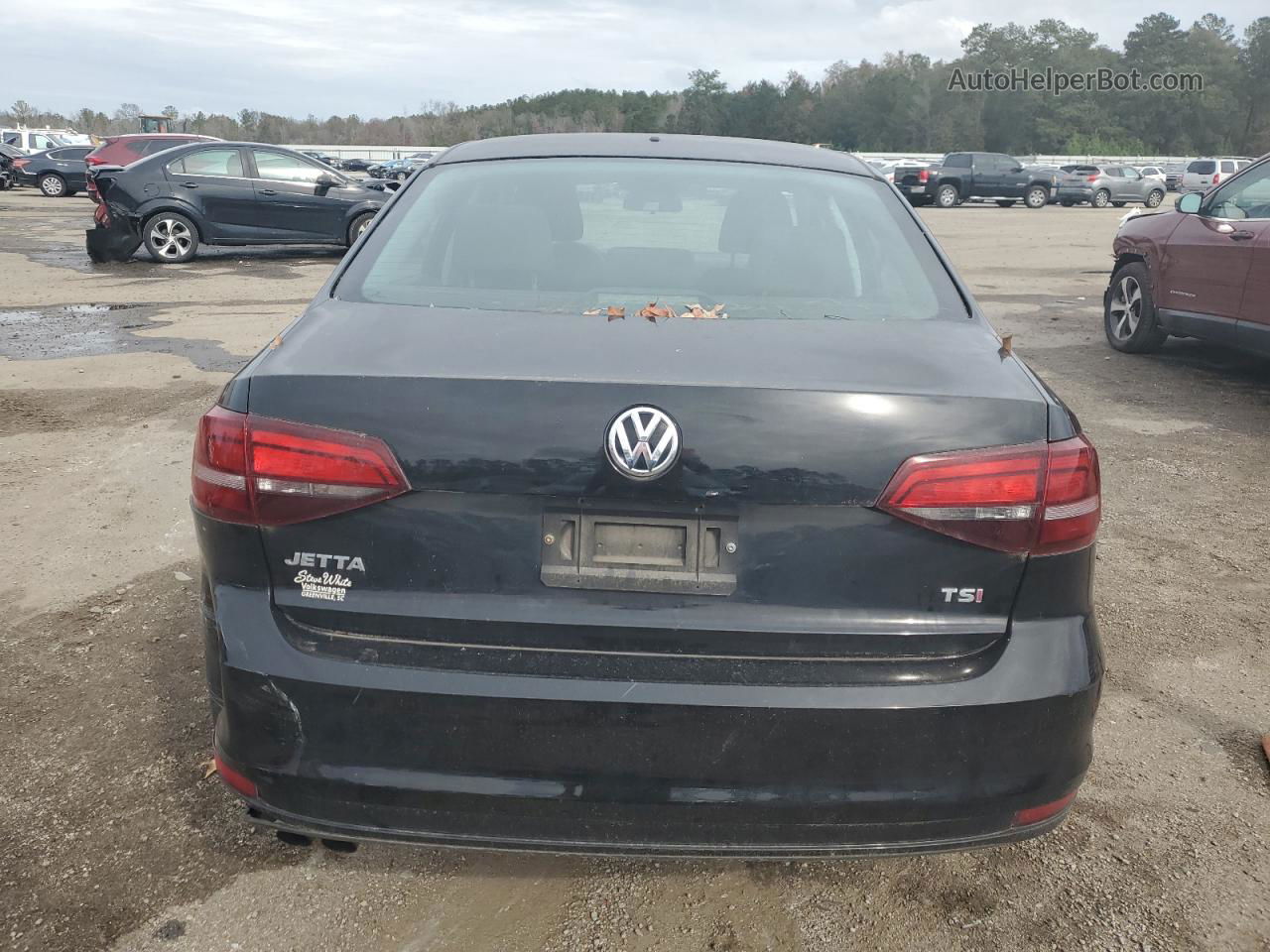 2018 Volkswagen Jetta S Black vin: 3VW2B7AJ8JM251315