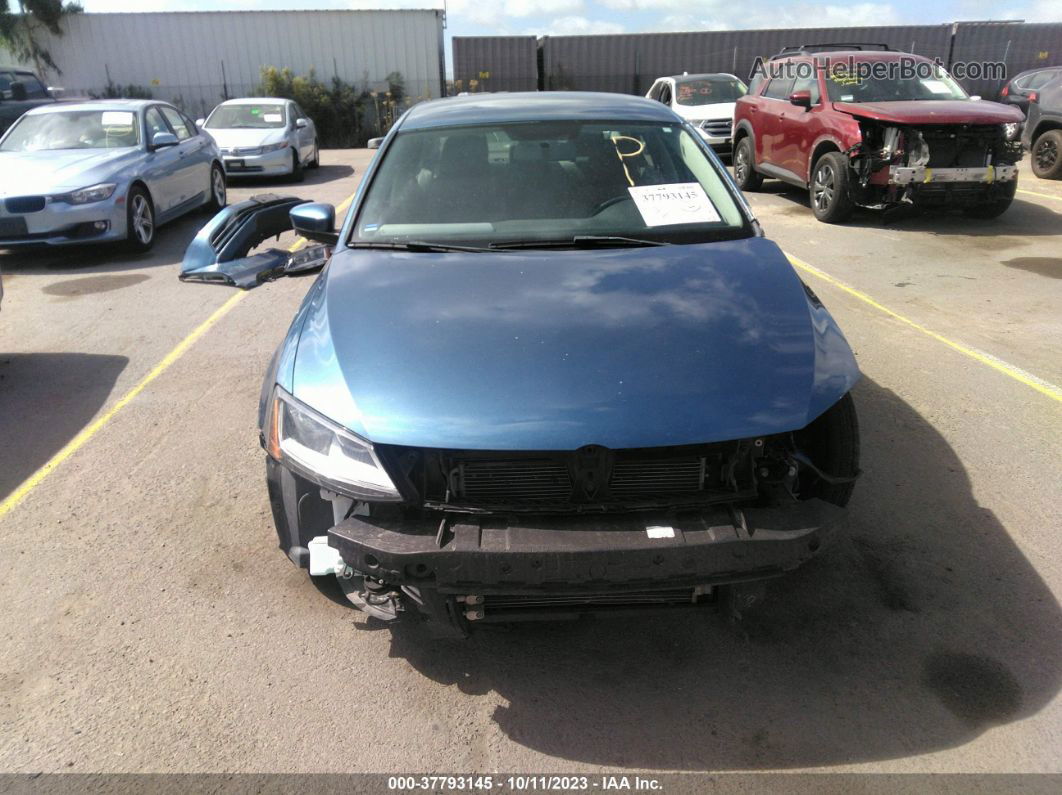 2018 Volkswagen Jetta 1.4t S Blue vin: 3VW2B7AJ8JM252013