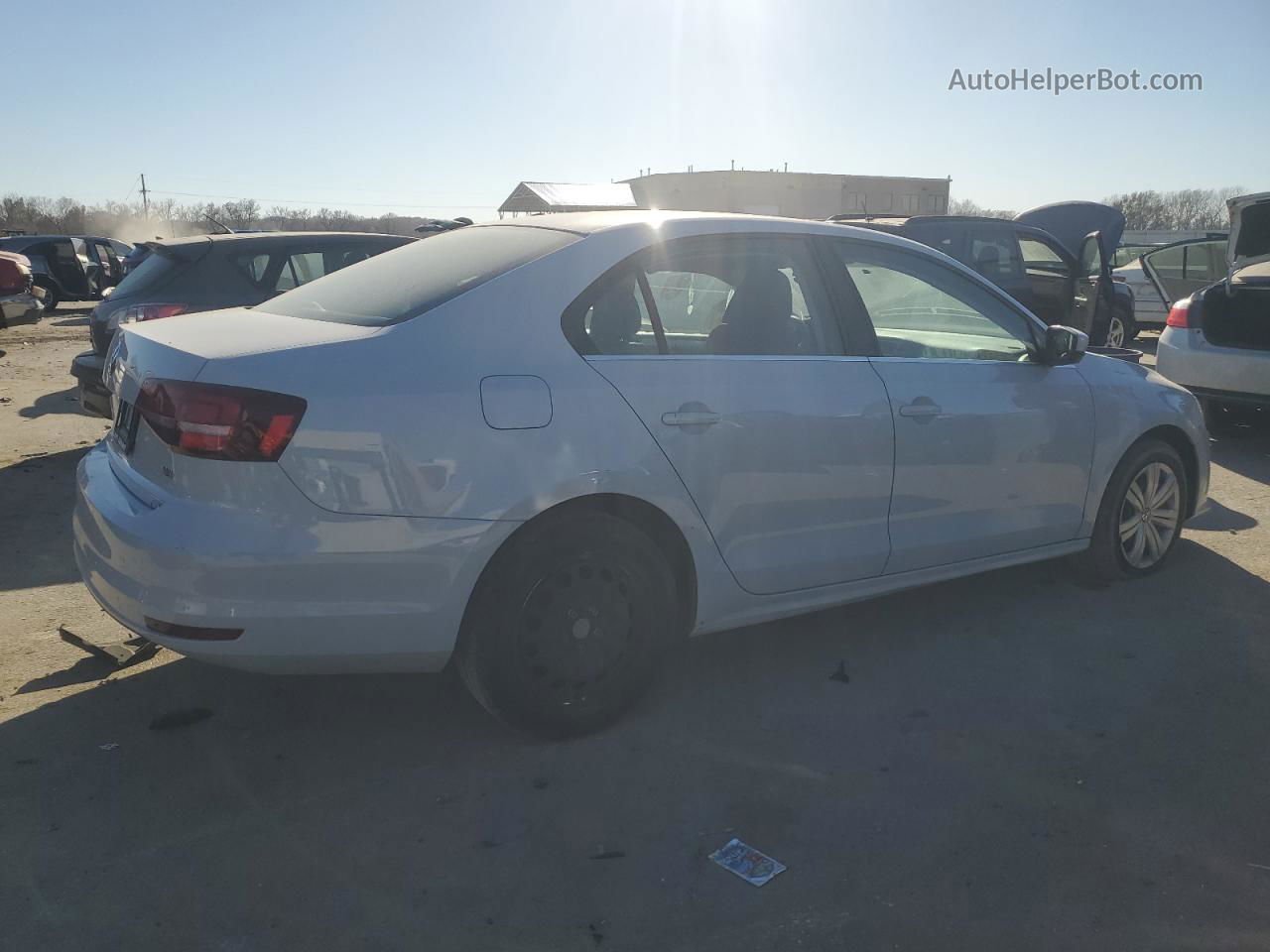 2017 Volkswagen Jetta S Gray vin: 3VW2B7AJ9HM233187