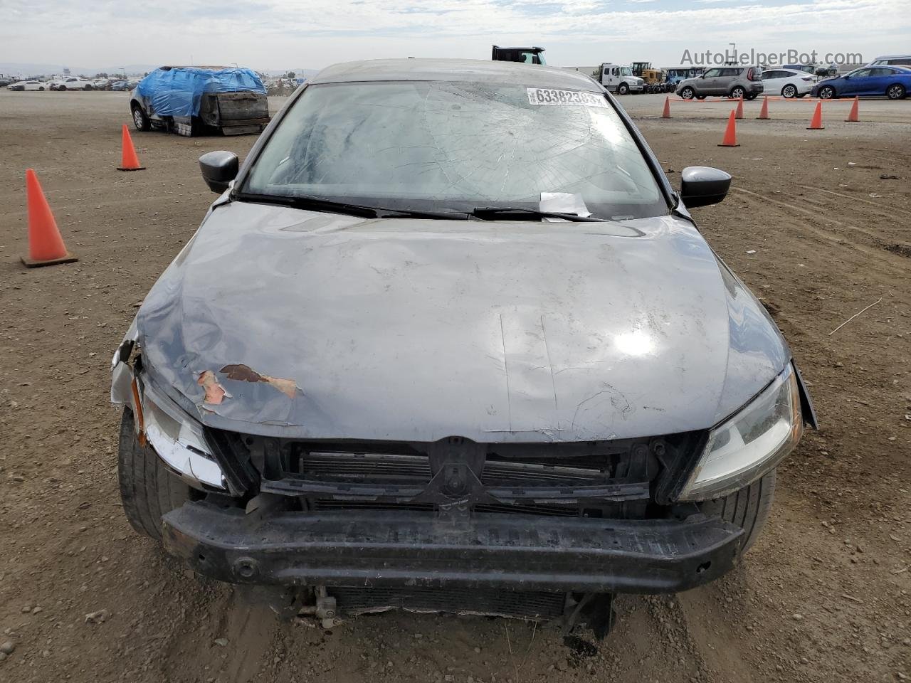 2017 Volkswagen Jetta S Gray vin: 3VW2B7AJ9HM253200