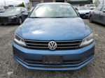 2017 Volkswagen Jetta S Blue vin: 3VW2B7AJ9HM297665