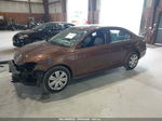 2017 Volkswagen Jetta 1.4t S Brown vin: 3VW2B7AJ9HM390119