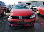 2017 Volkswagen Jetta S Red vin: 3VW2B7AJ9HM390427