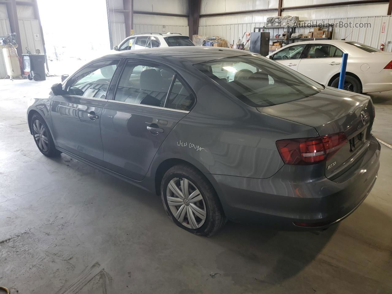 2017 Volkswagen Jetta S Gray vin: 3VW2B7AJ9HM413480