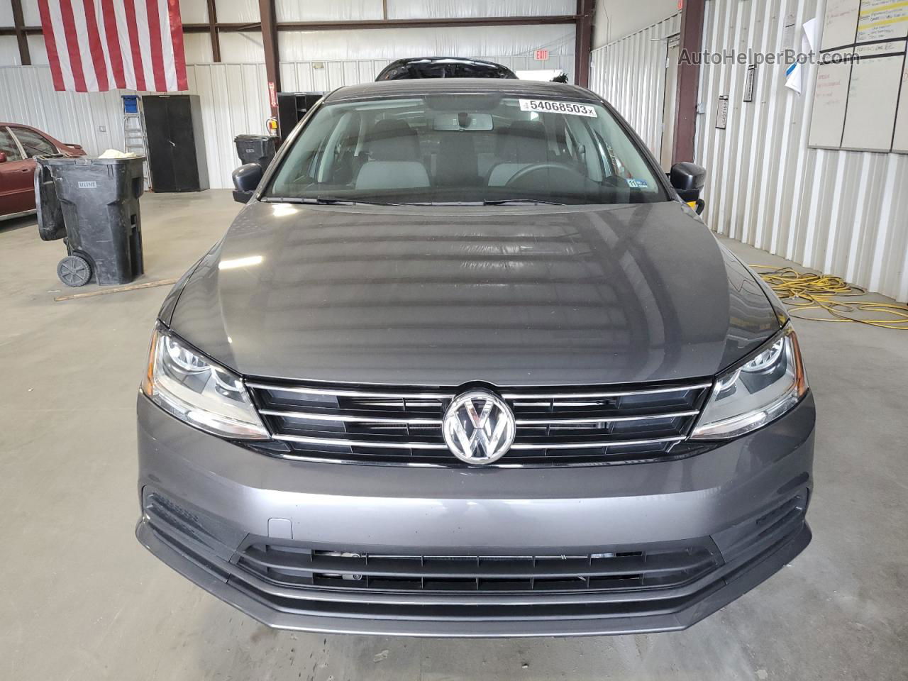 2017 Volkswagen Jetta S Gray vin: 3VW2B7AJ9HM413480