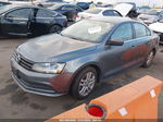 2017 Volkswagen Jetta 1.4t S Gray vin: 3VW2B7AJXHM211828