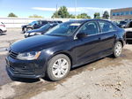 2017 Volkswagen Jetta S Black vin: 3VW2B7AJXHM333945