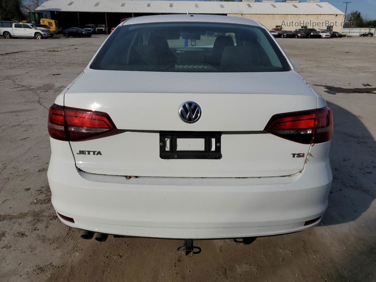 2017 Volkswagen Jetta S White vin: 3VW2B7AJXHM396897