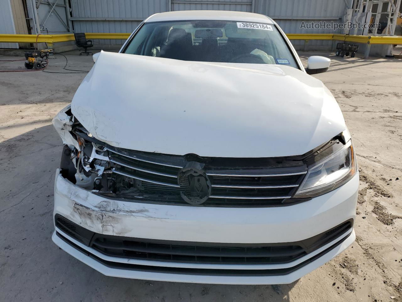 2017 Volkswagen Jetta S White vin: 3VW2B7AJXHM396897