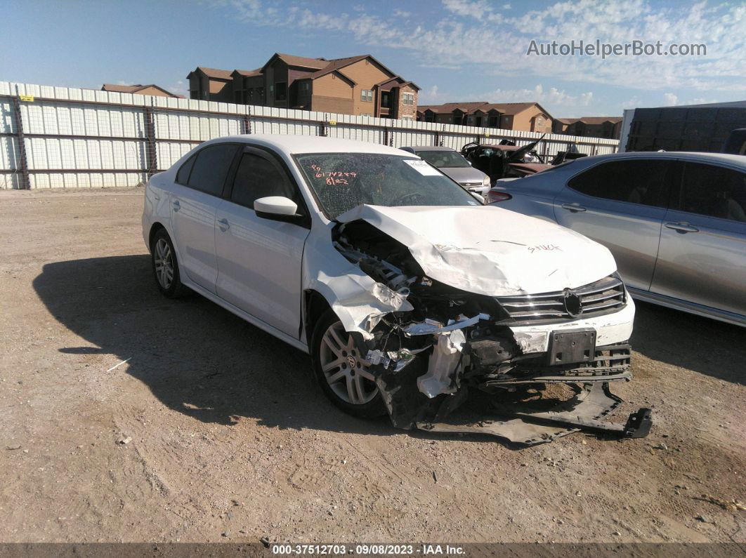 2018 Volkswagen Jetta 1.4t S White vin: 3VW2B7AJXJM234757