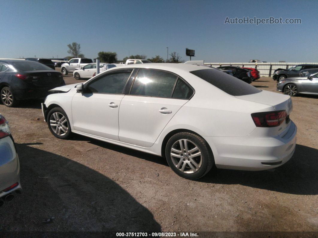 2018 Volkswagen Jetta 1.4t S White vin: 3VW2B7AJXJM234757