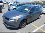 2012 Volkswagen Jetta 2.0l S Gray vin: 3VW2K7AJ0CM304124