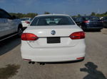 2012 Volkswagen Jetta Base White vin: 3VW2K7AJ0CM329024