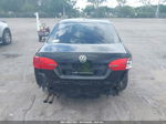 2012 Volkswagen Jetta 2.0l S Черный vin: 3VW2K7AJ0CM385058