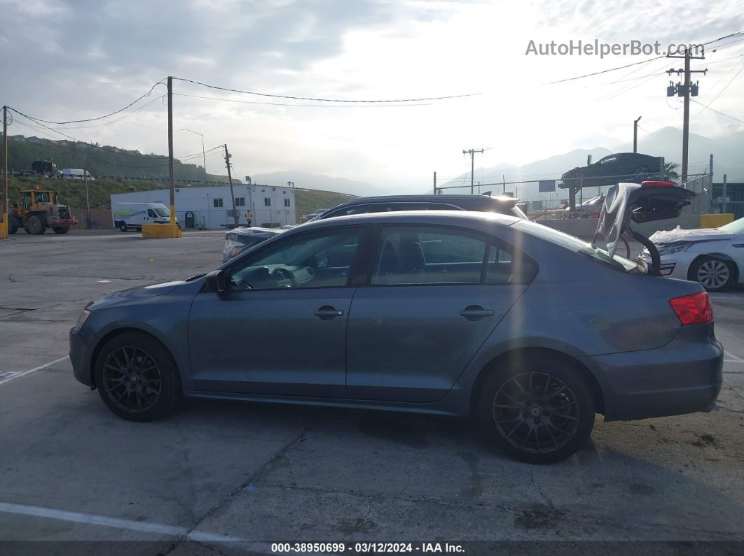 2012 Volkswagen Jetta 2.0l S Gray vin: 3VW2K7AJ0CM394276