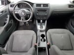 2012 Volkswagen Jetta Base Silver vin: 3VW2K7AJ0CM402246