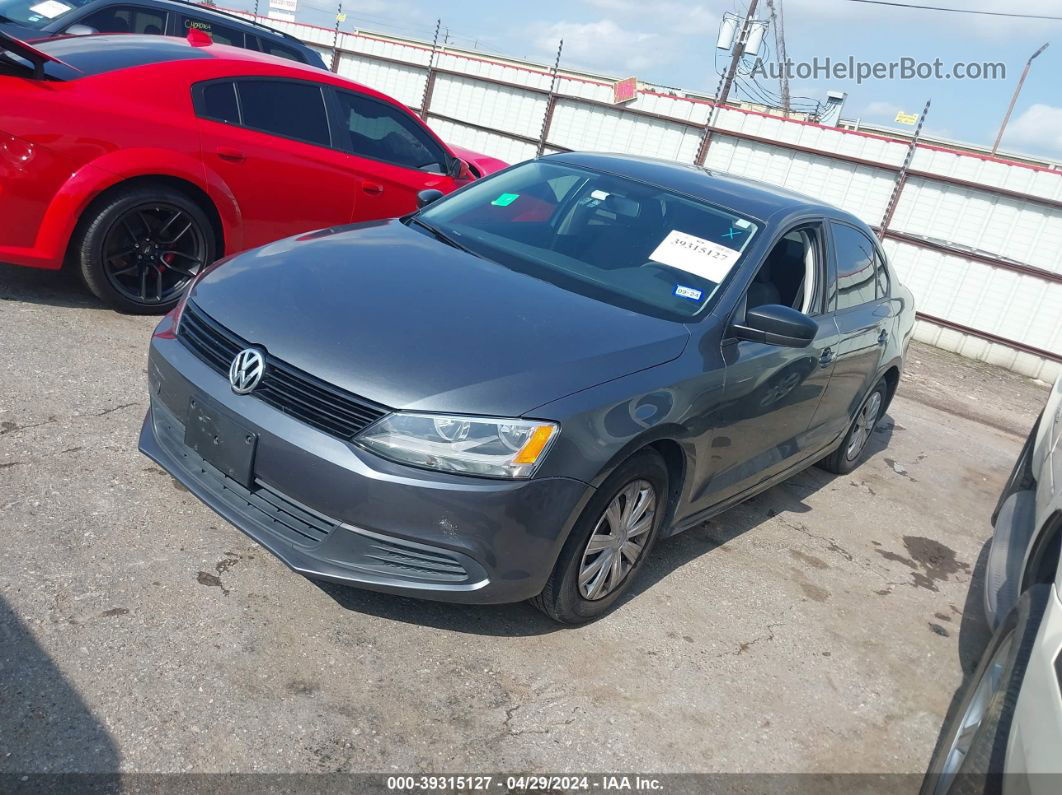 2012 Volkswagen Jetta 2.0l S Черный vin: 3VW2K7AJ0CM459451