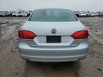 2013 Volkswagen Jetta Base Silver vin: 3VW2K7AJ0DM217065