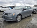 2013 Volkswagen Jetta Base Gray vin: 3VW2K7AJ0DM224985