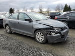 2013 Volkswagen Jetta Base Gray vin: 3VW2K7AJ0DM224985