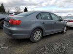 2013 Volkswagen Jetta Base Gray vin: 3VW2K7AJ0DM224985