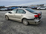 2013 Volkswagen Jetta Base Beige vin: 3VW2K7AJ0DM301113