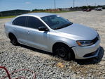 2014 Volkswagen Jetta Base Silver vin: 3VW2K7AJ0EM291085