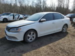 2015 Volkswagen Jetta Base White vin: 3VW2K7AJ0FM206604