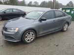 2015 Volkswagen Jetta Base Серый vin: 3VW2K7AJ0FM243796